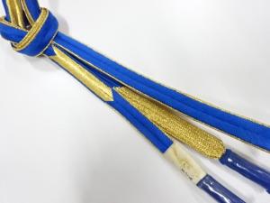未使用品　正絹　撚り房　手組帯締め